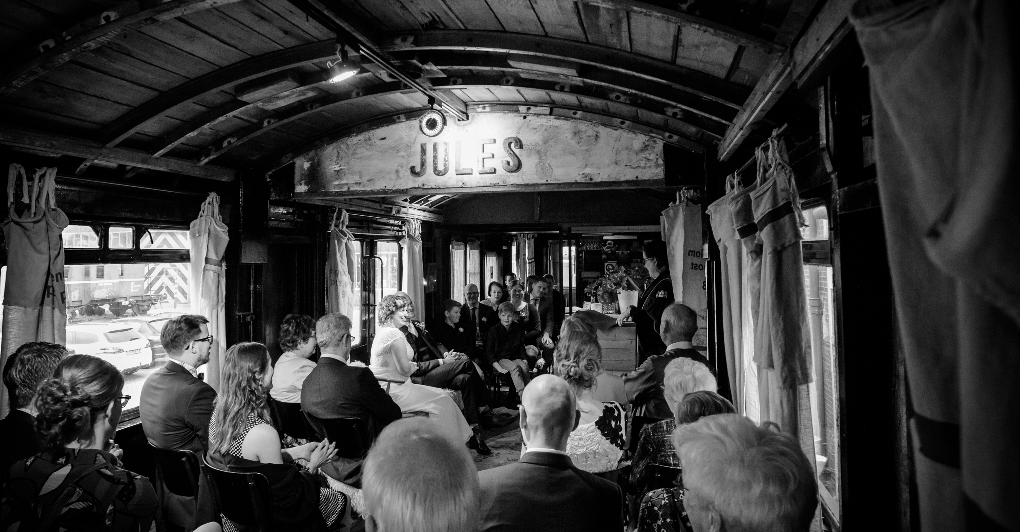 Jules huwelijk van Chris en Karina